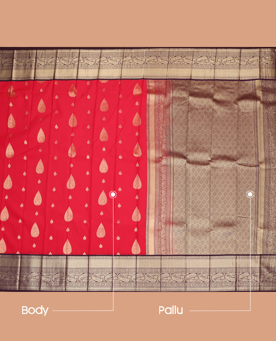 Red Budget Silk Saree
