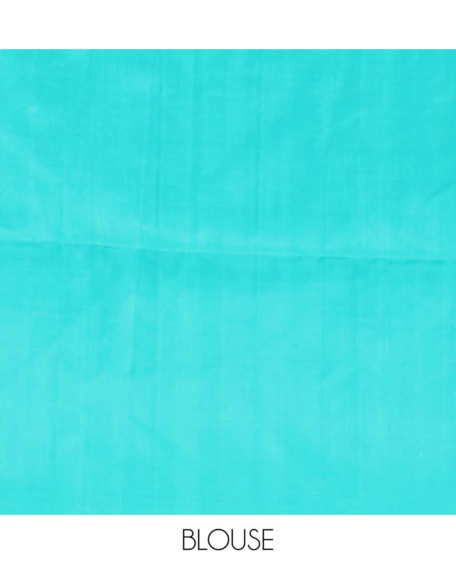 Borderless yellow stripes and mayil buttas soft silk saree, contrast pallu steeped with traditional motifs