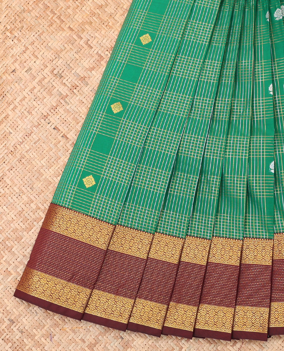 Green Budget Silk Saree