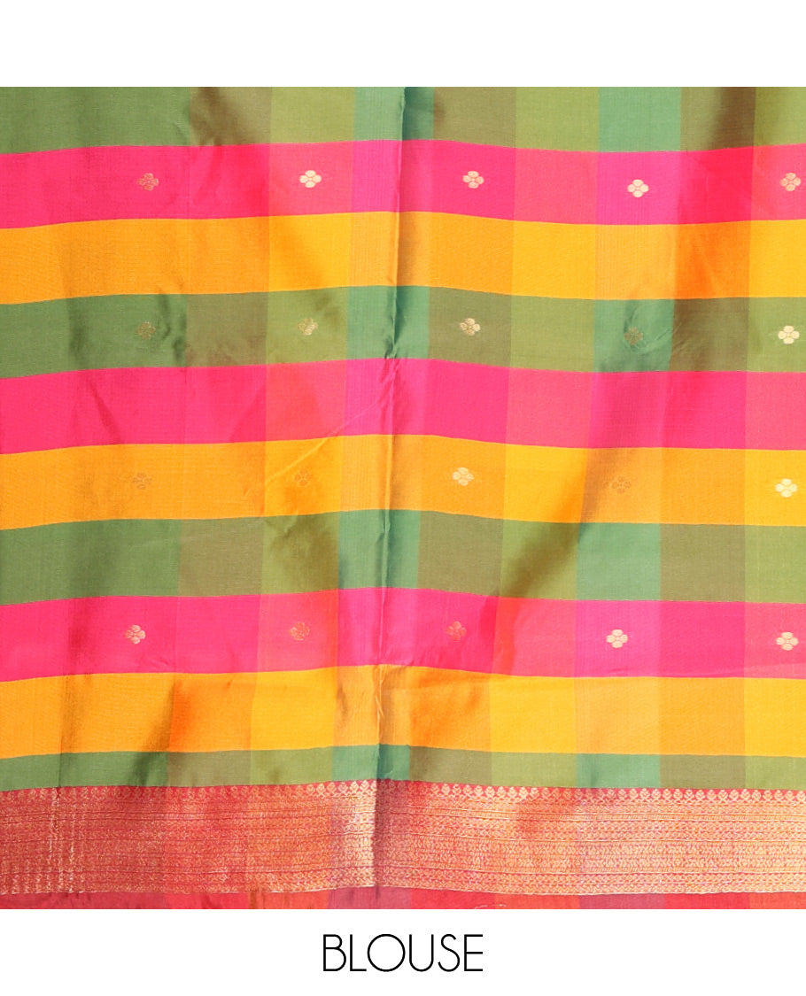 Maroon Fancy Softy Silk Saree