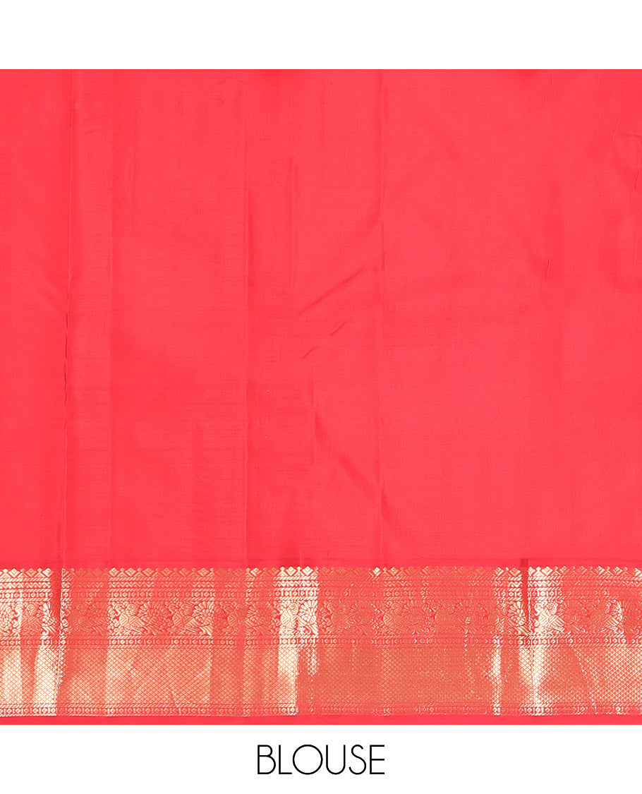 Blue Kanchipuram Silk Saree