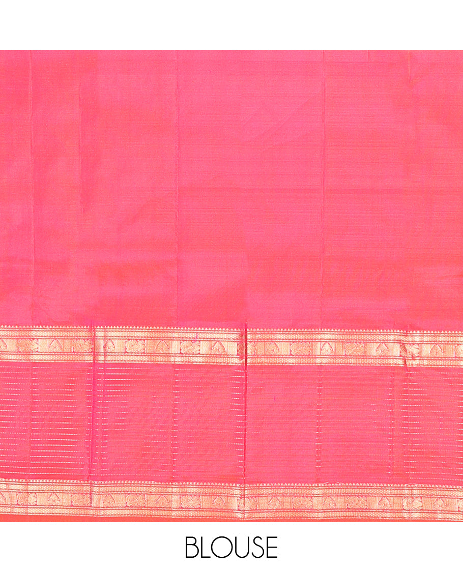 Pink Mayuri Soft Silk Saree