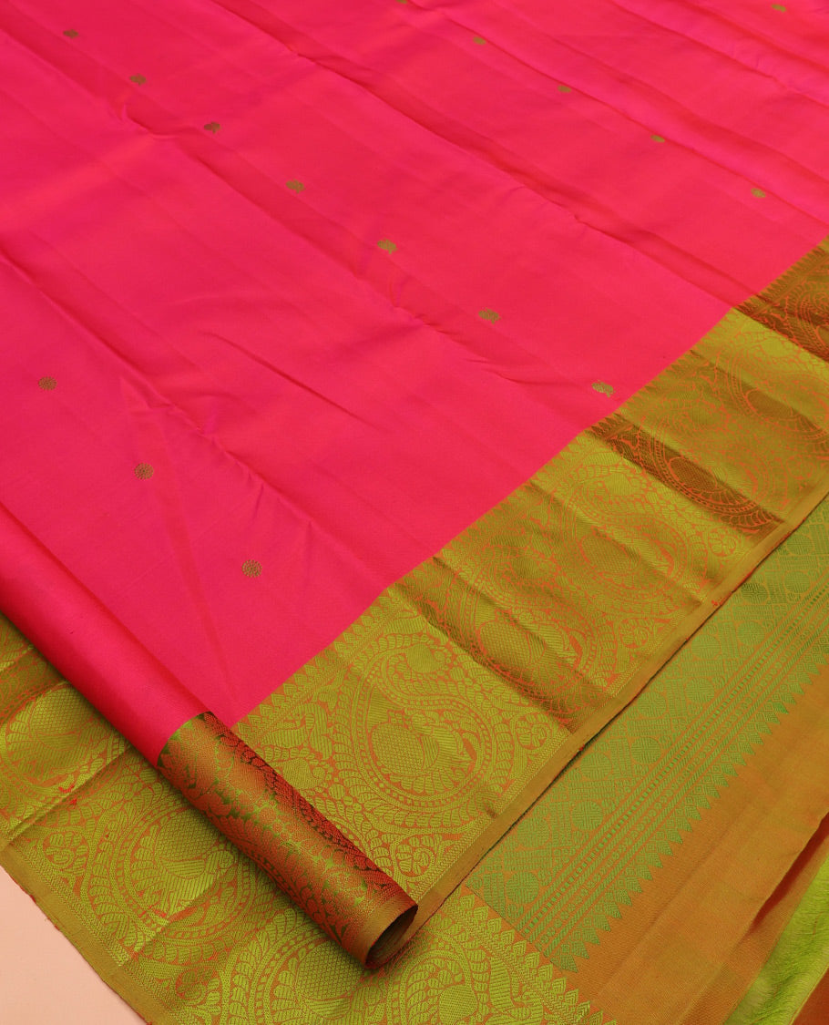 Red Kanchipuram Silk Saree
