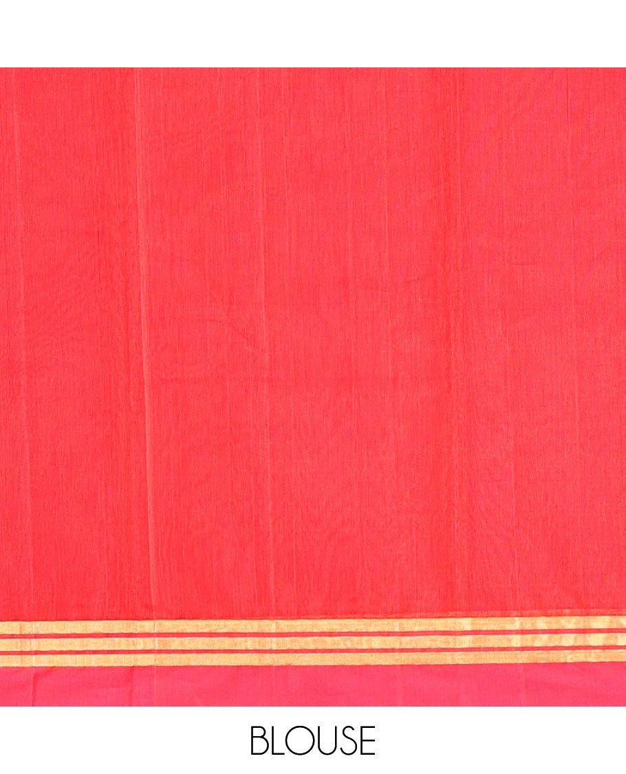 Mustard Silk Cotton Saree