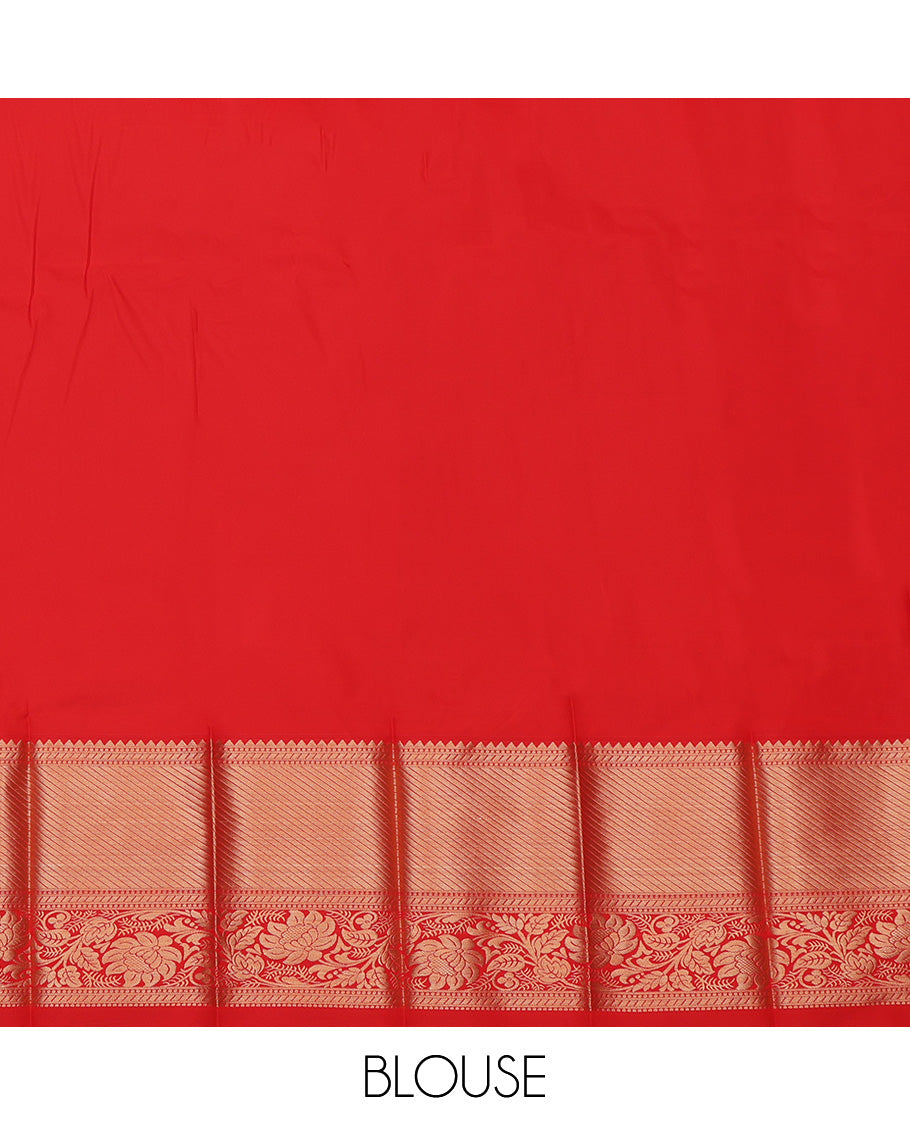 Yellow Budget Silk Saree