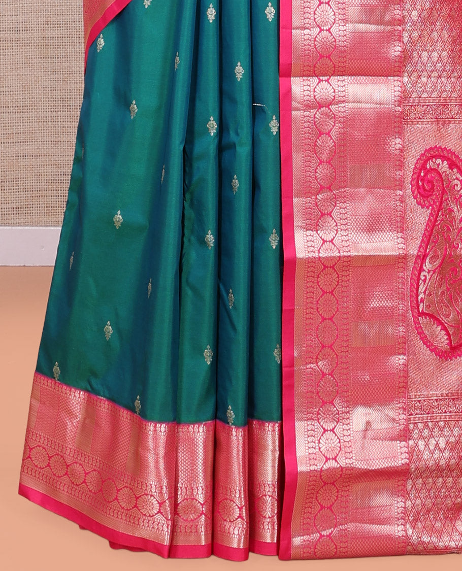 Blue Budget Silk Saree