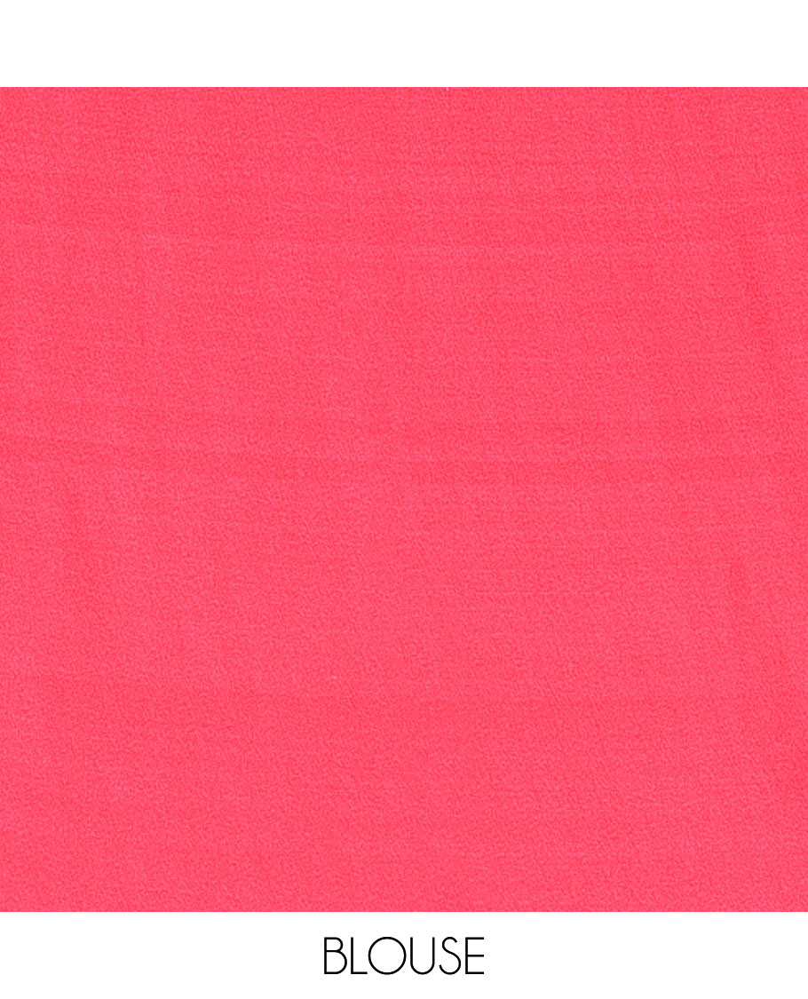 Gold plain crepe silk saree, contrast floral & geometric block printed-style border, printed pallu & contrast plain blouse