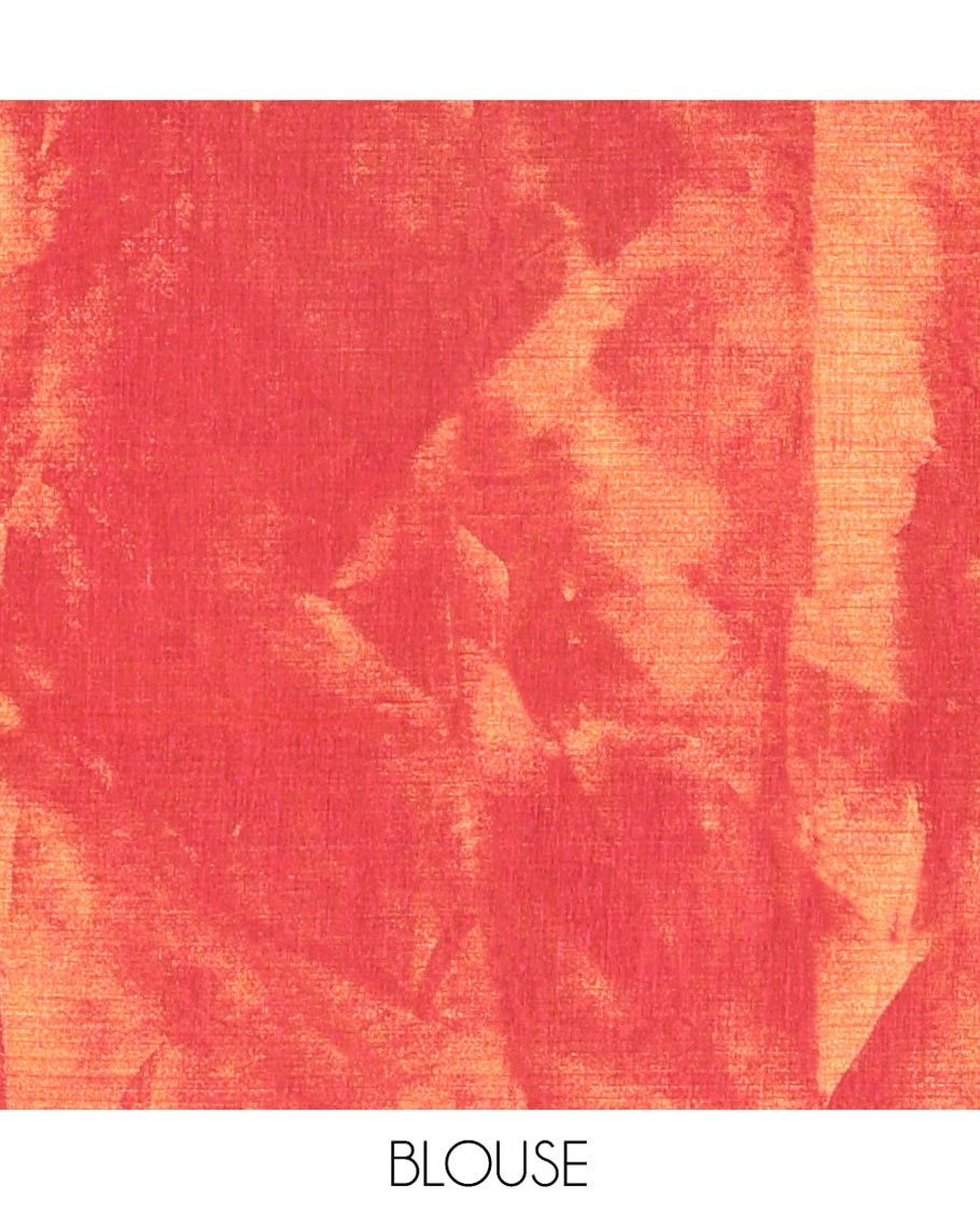 Borderless Pink Khadi Tissue Silk Saree, Subtly Sparkled with Sequins On Its Body, a Self-Pallu and Paired with a Matching Blouse