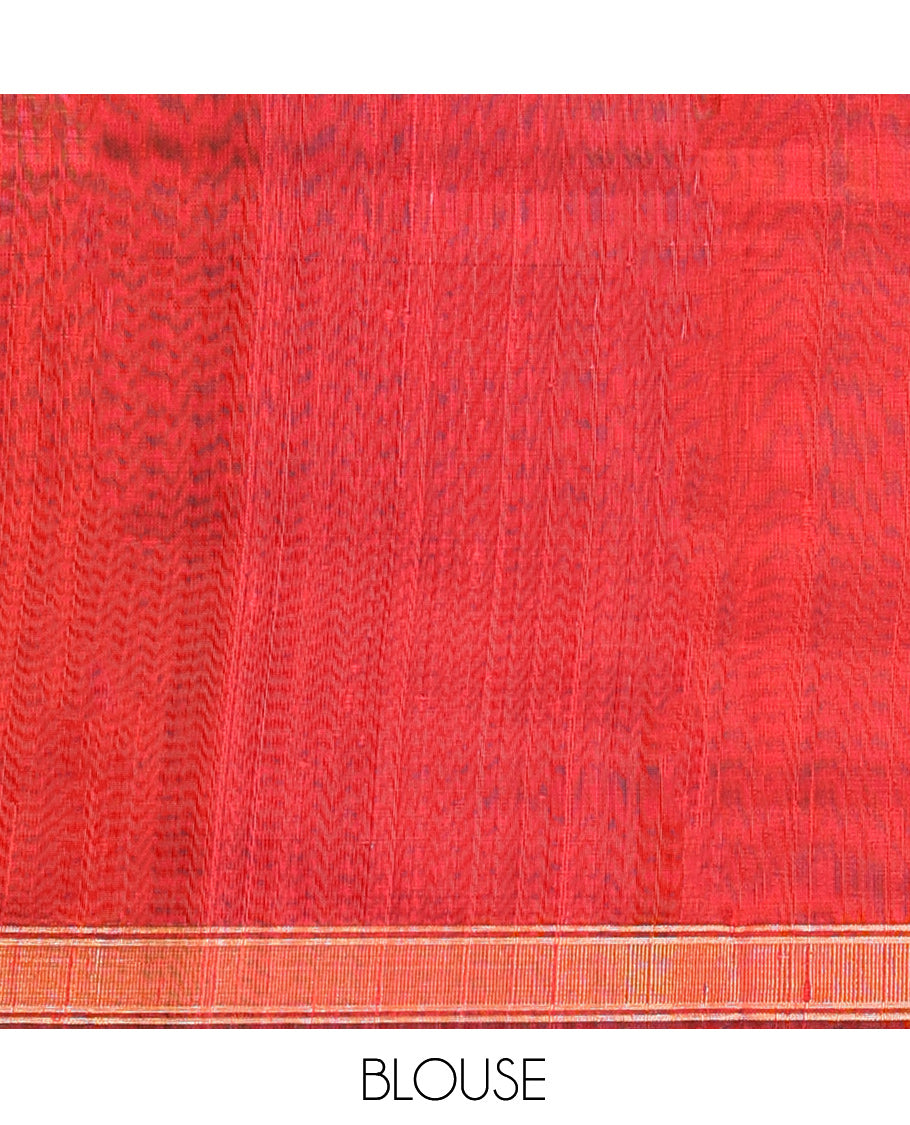 Black Dupion Saree