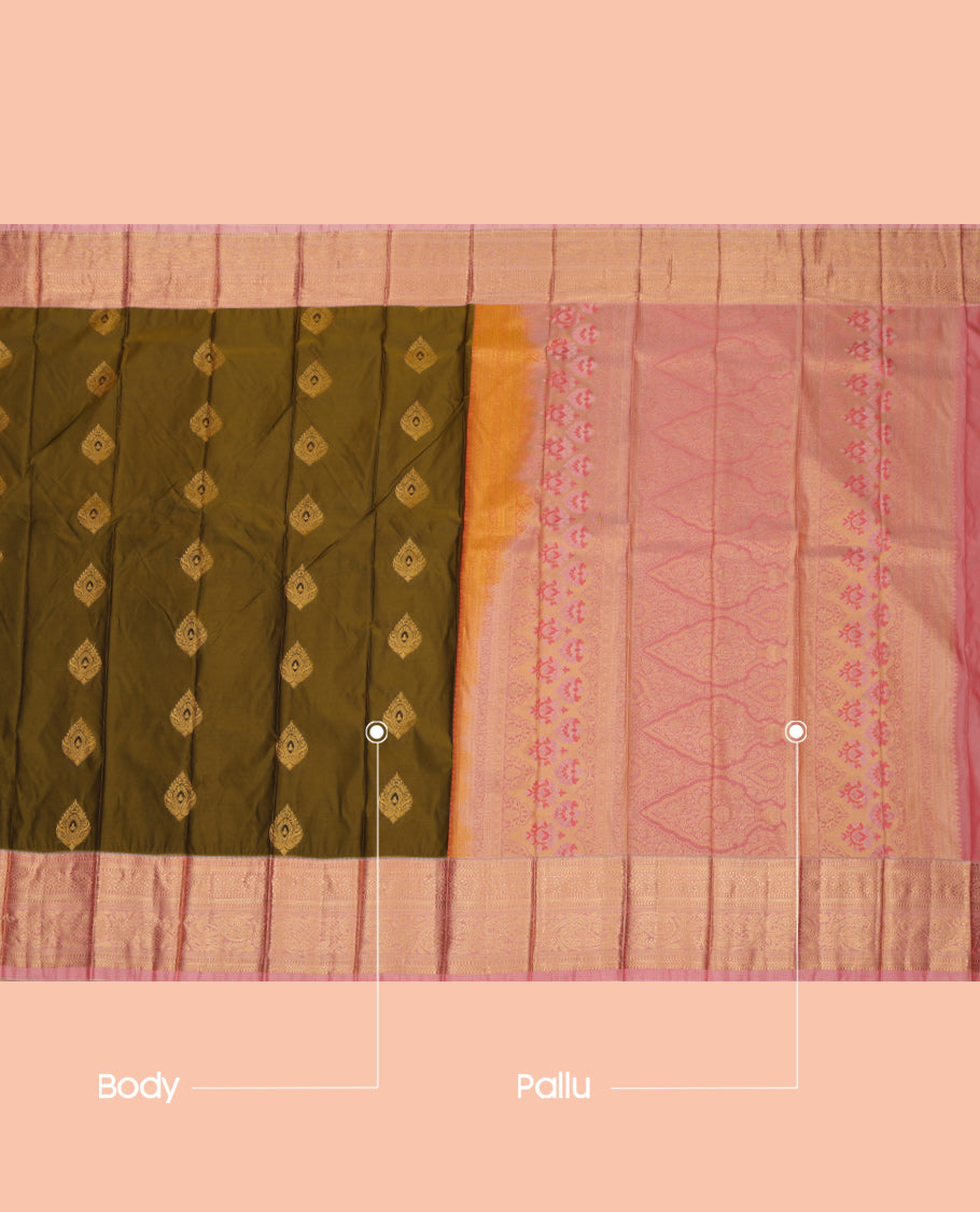 Green Budget Silk Saree
