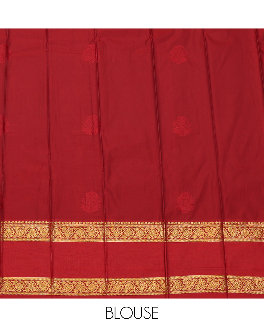 Blue Budget Silk Saree