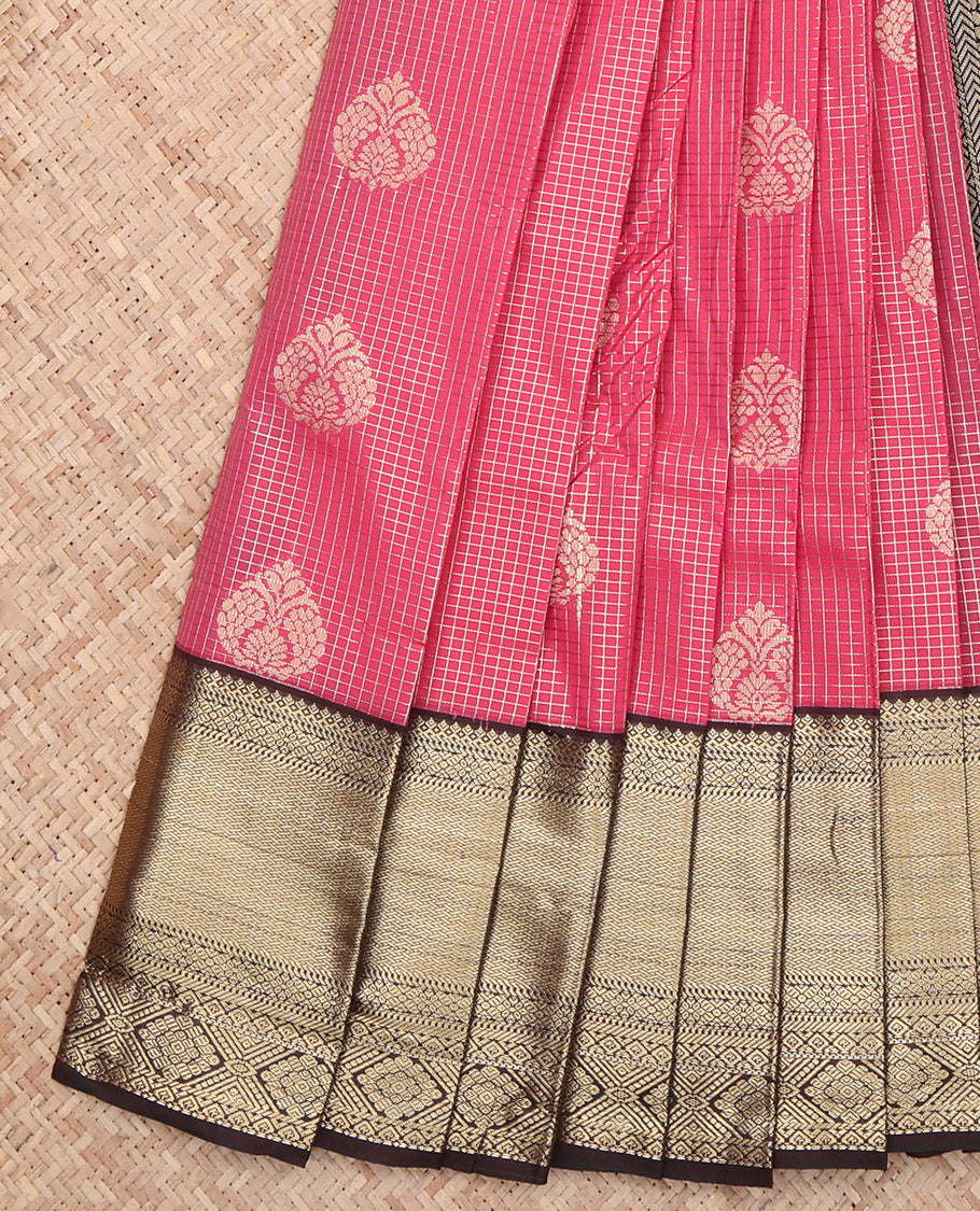 Pink Budget Silk Saree