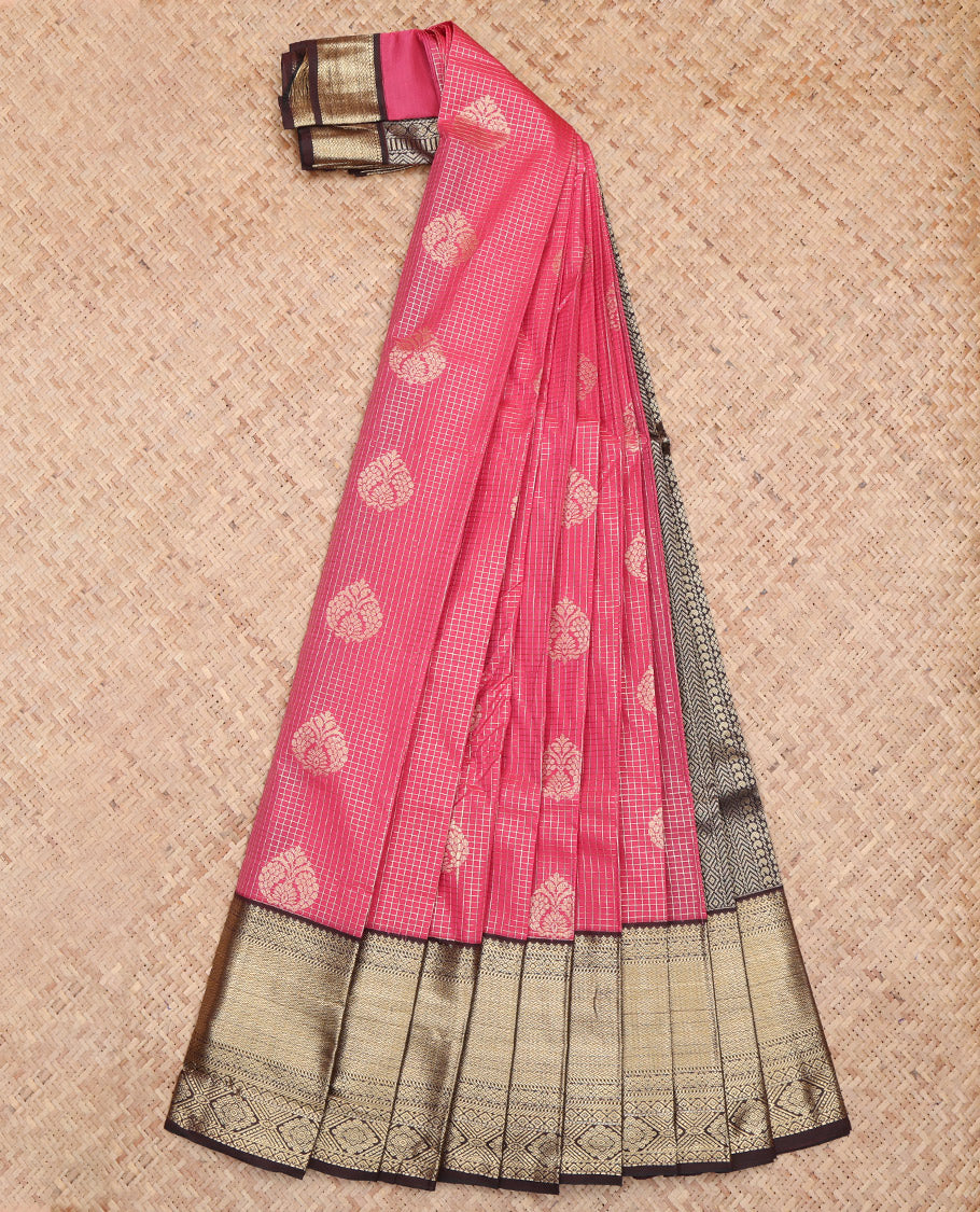 Pink Budget Silk Saree