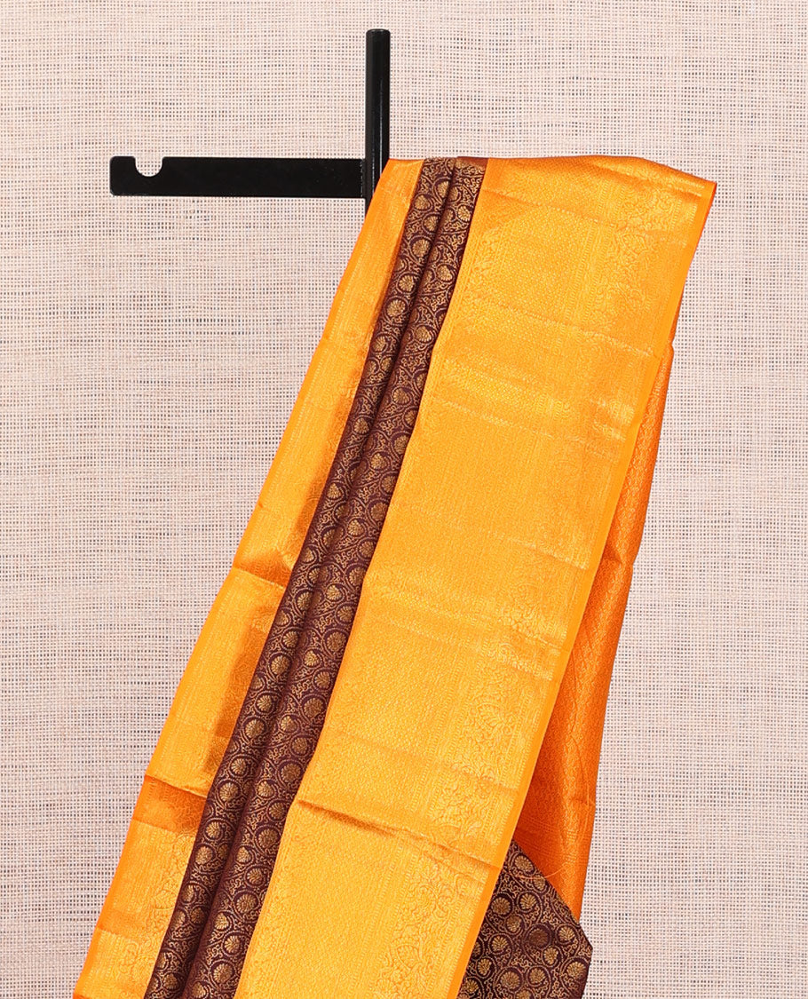 Brown Kanchi Silk