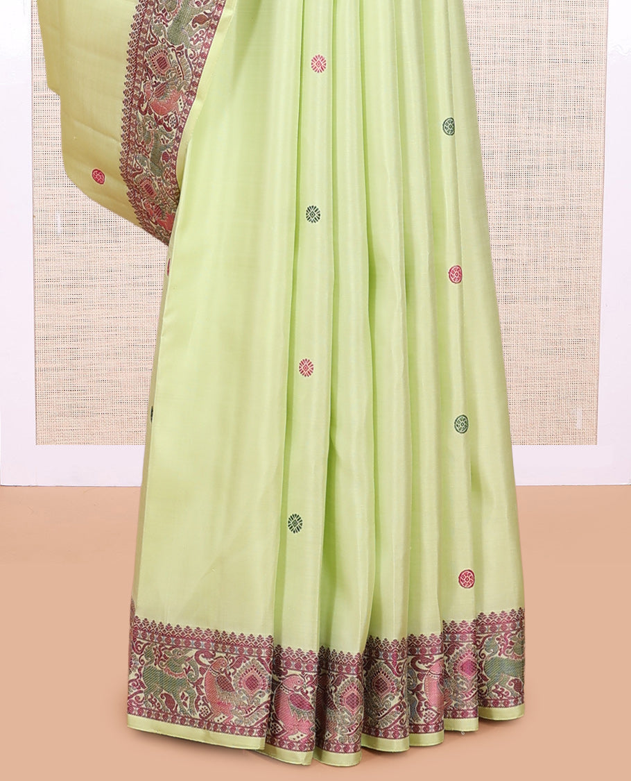 Green Kanchipuram Silk Saree
