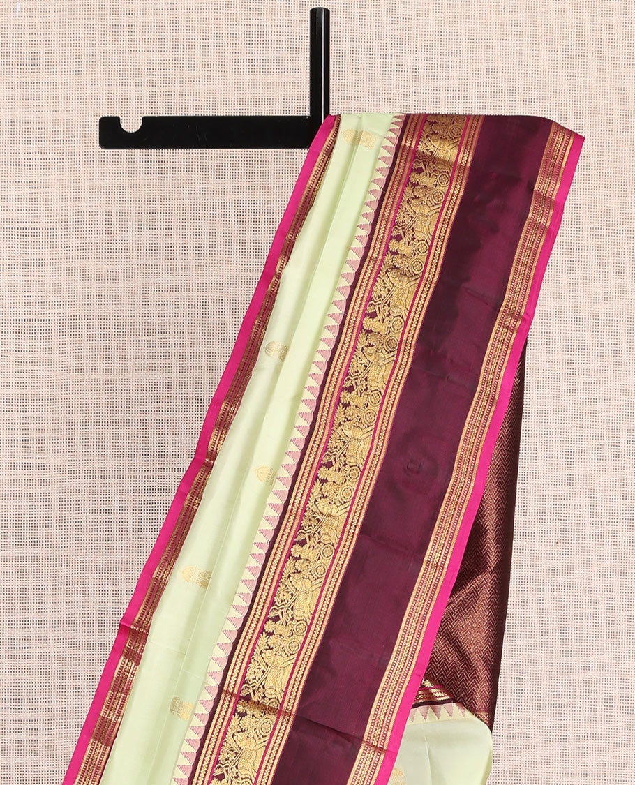 Green Kanchipuram Silk Saree