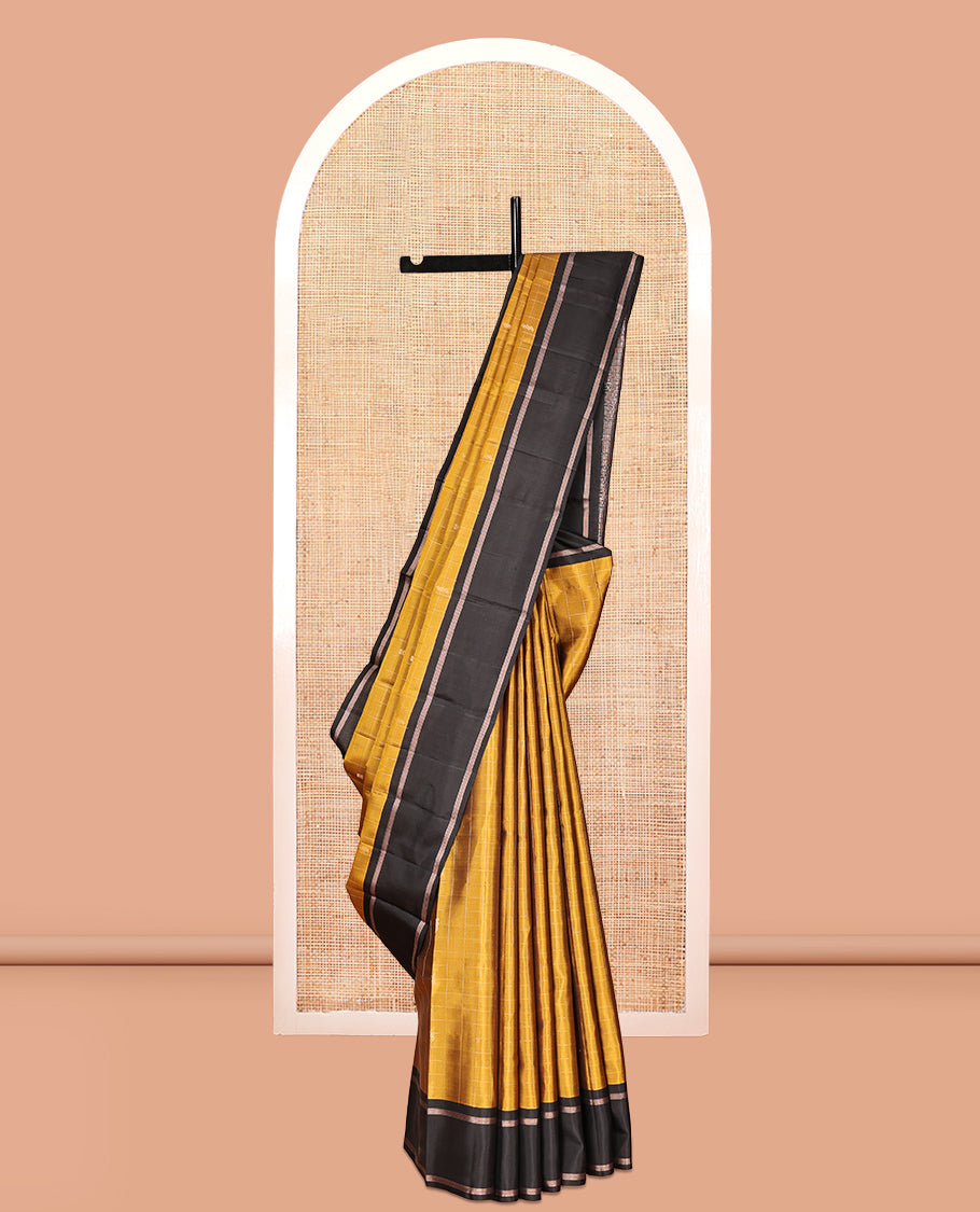 Mustard Mayuri Soft Silk Saree