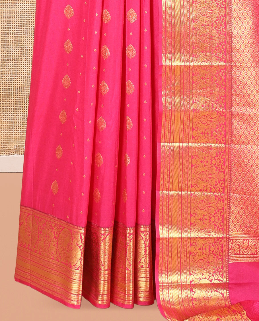 Rani Pink Budget Silk Saree