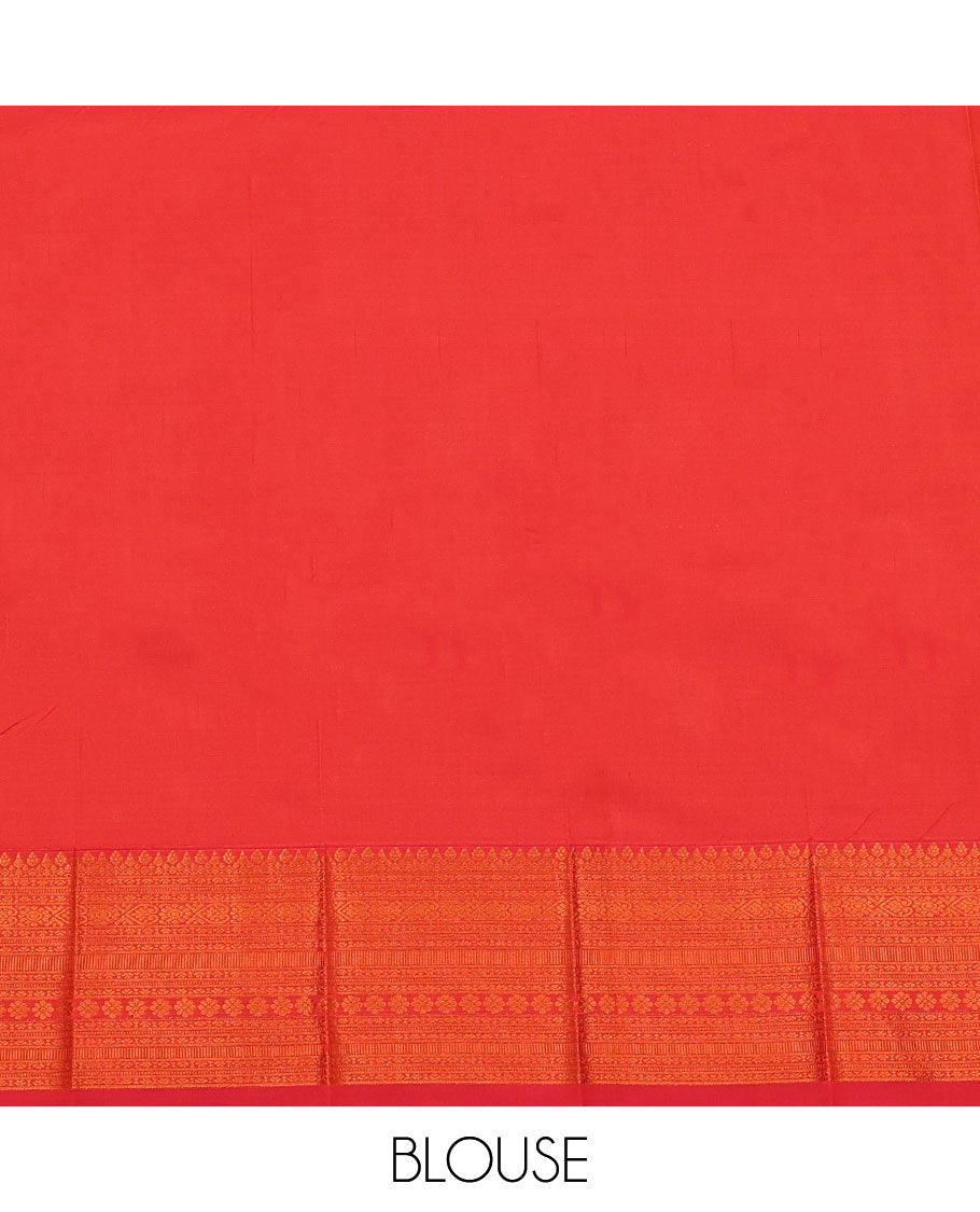 Pink Budget Silk Saree, Embellished with Zari Buttas and Checks All Over Its Body, Highlighted by a Traditional Zari Design Border, Grand Pallu, and Paired with a Matching Blouse