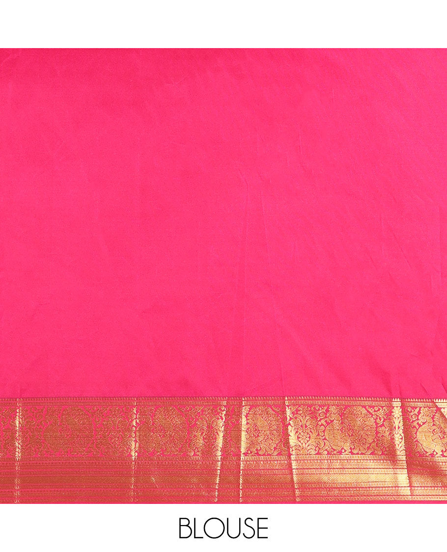 Rani Pink Budget Silk Saree