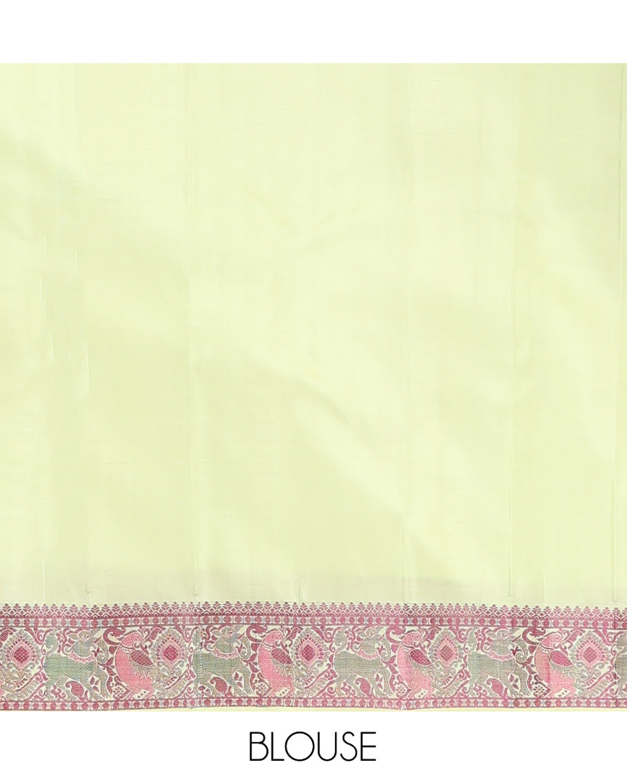 Green Kanchipuram Silk Saree