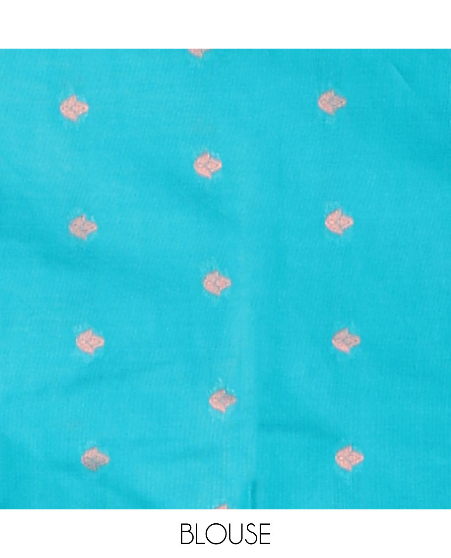 navy blue elite silk saree with thread work , small temple border