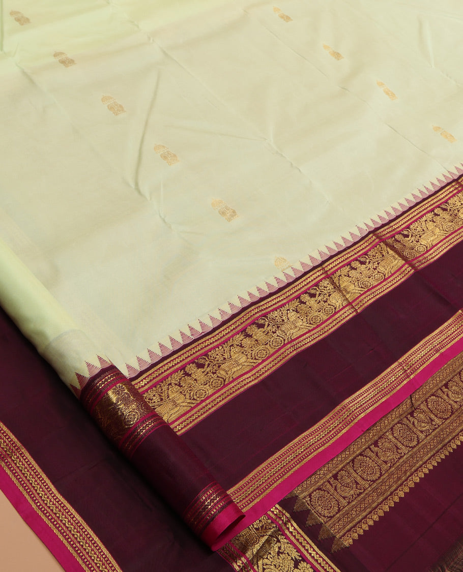 Green Kanchipuram Silk Saree