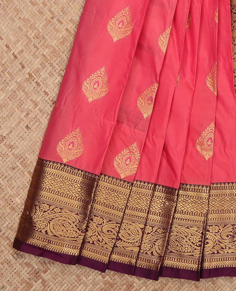 Pink Budget Silk Saree