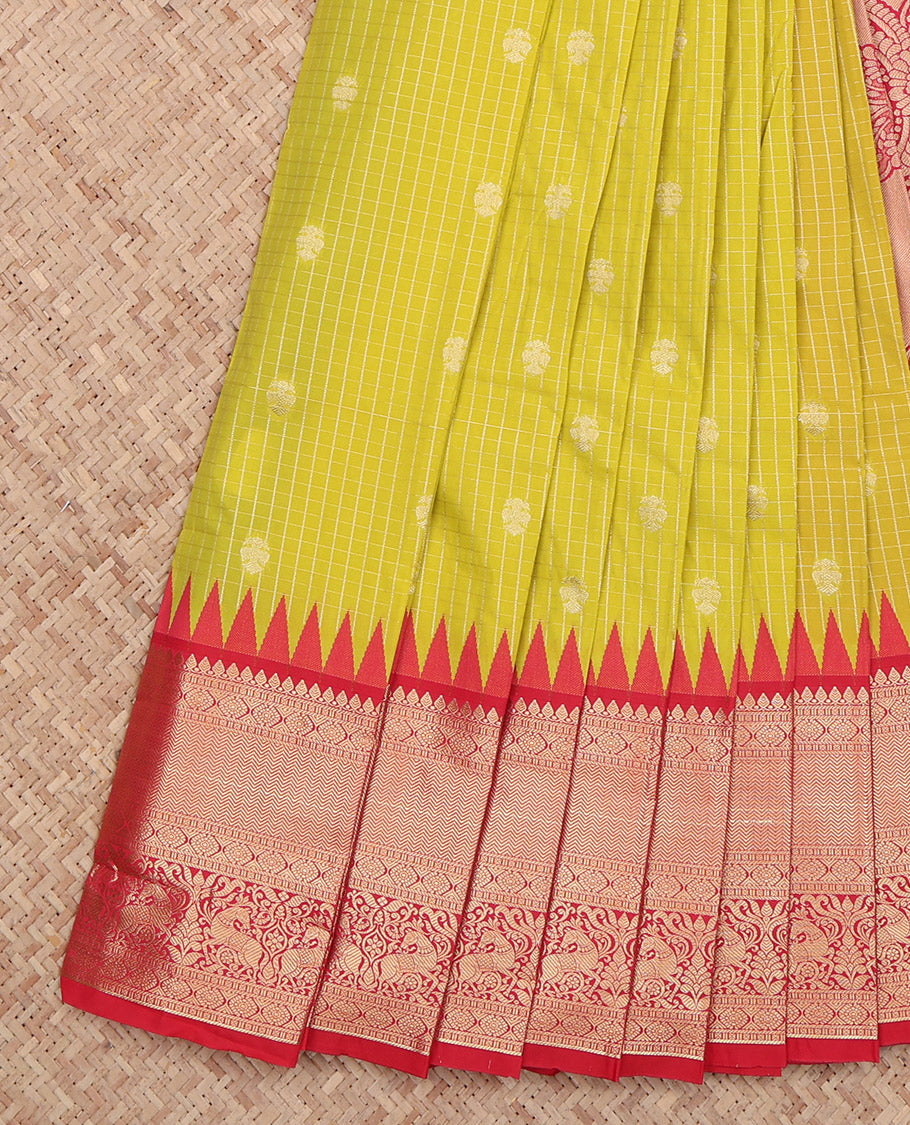 Green Budget Silk Saree