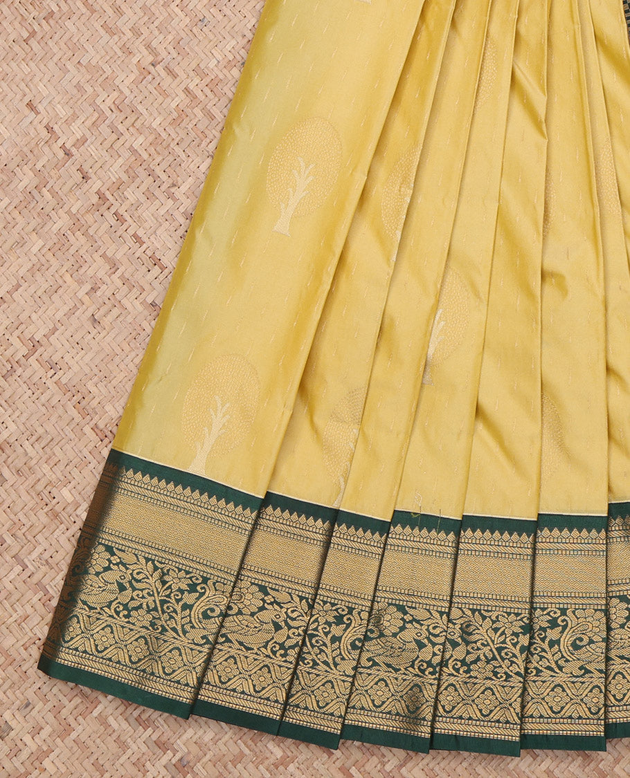 Sandal Thread Budget Silk Saree