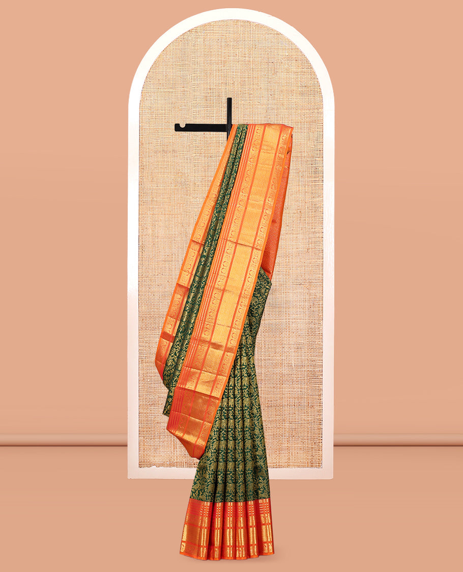 Green Kanchi Silk