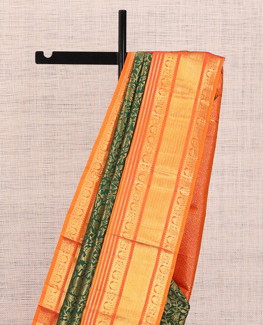 Green Kanchi Silk