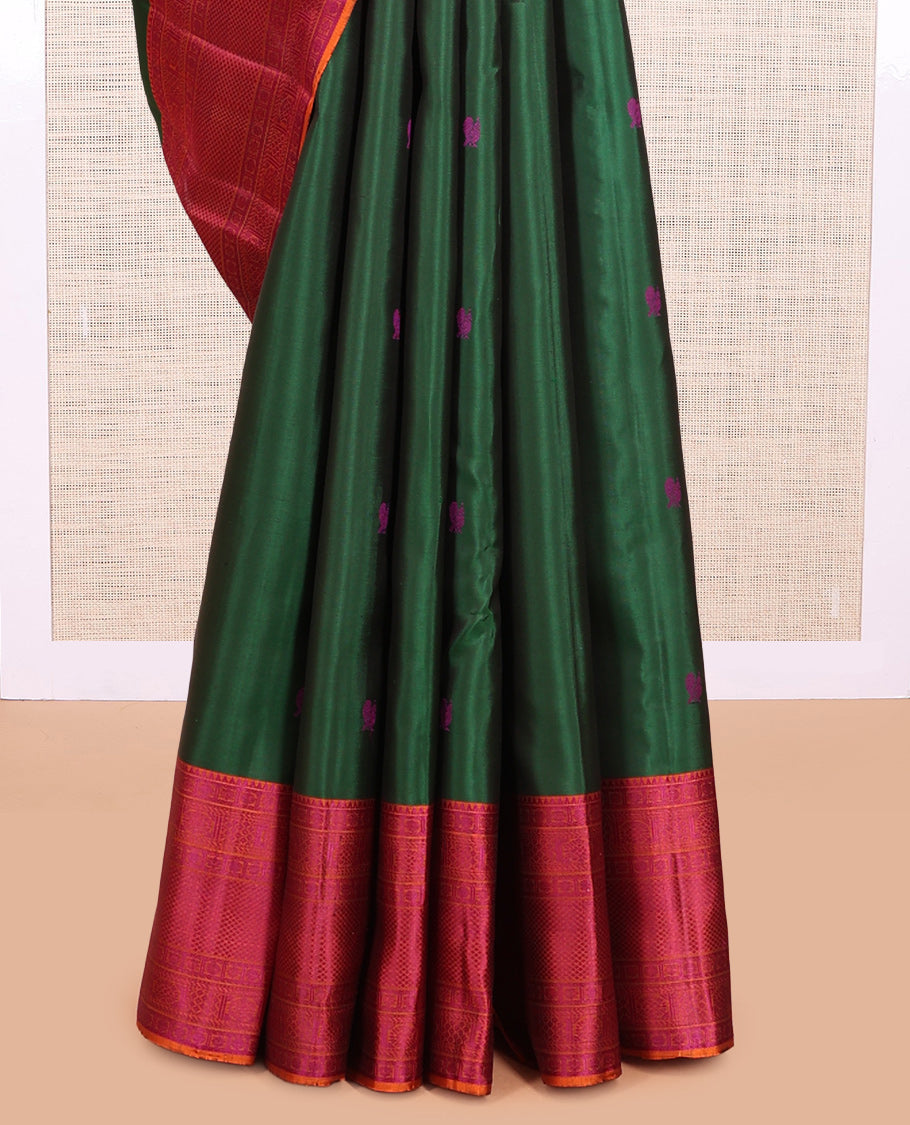 Green Kanchipuram Silk Saree