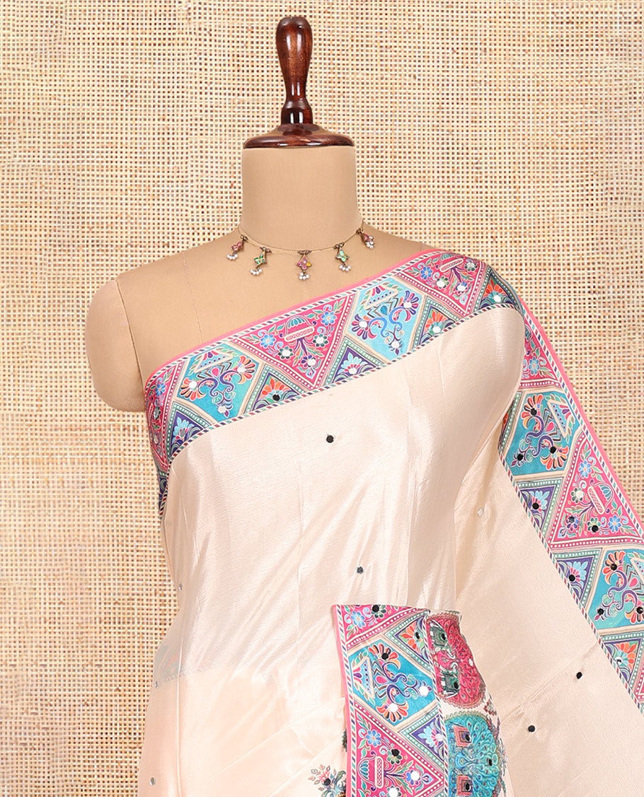 Light Chikku Masakali Saree