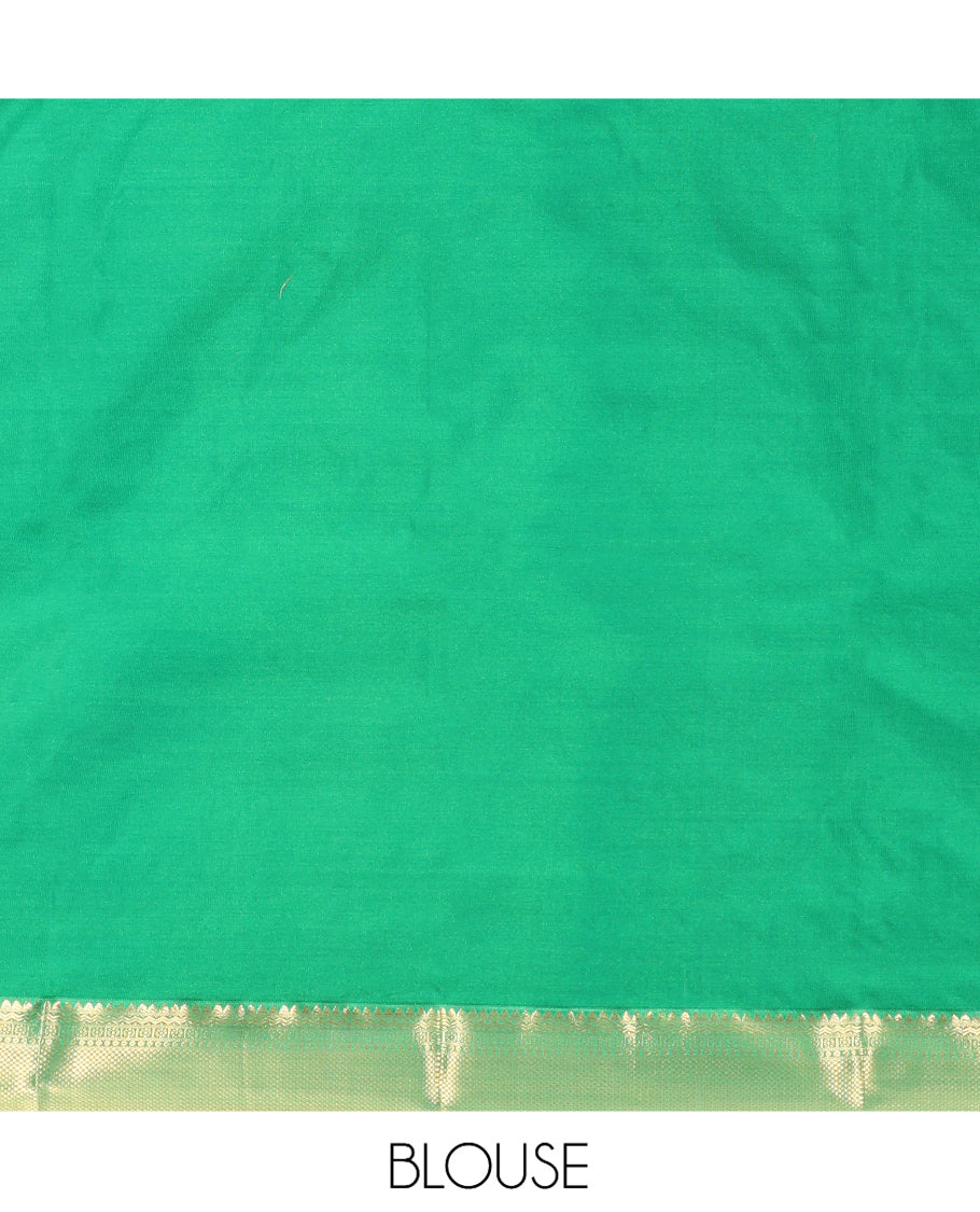 Yellow Budget Silk Saree