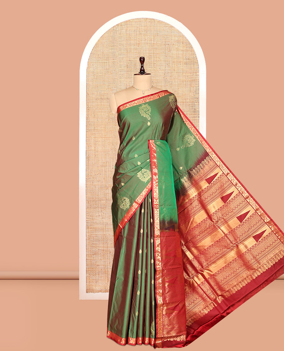 Green Gift Saree