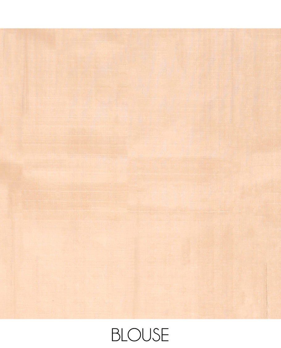 Orange Mayuri Soft Silk Saree