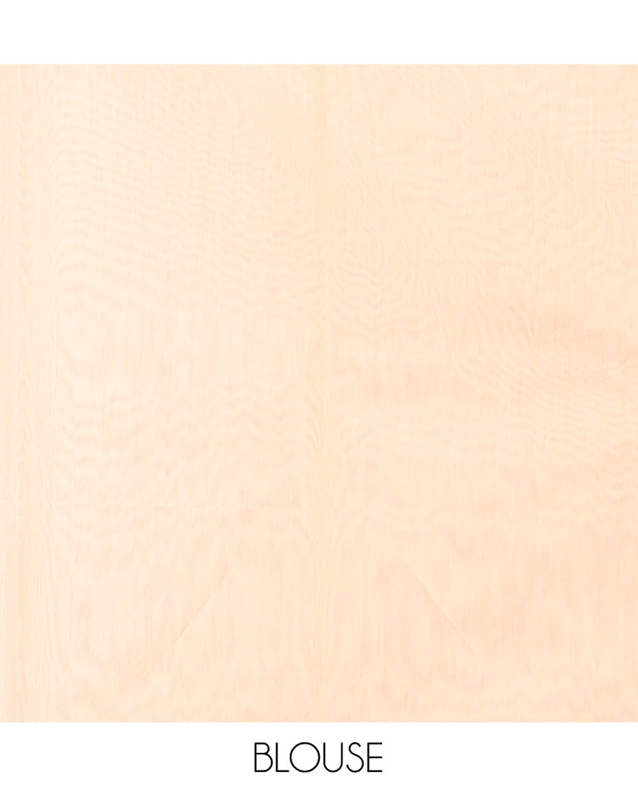 Sandal Semi-Silk Cotton Saree, Sparsely Woven with Buttas All Over Its Body, Highlighted by a Zari Border of Geometric Designs, Pallu of Geometric Designs, and Paired with a Matching Blouse