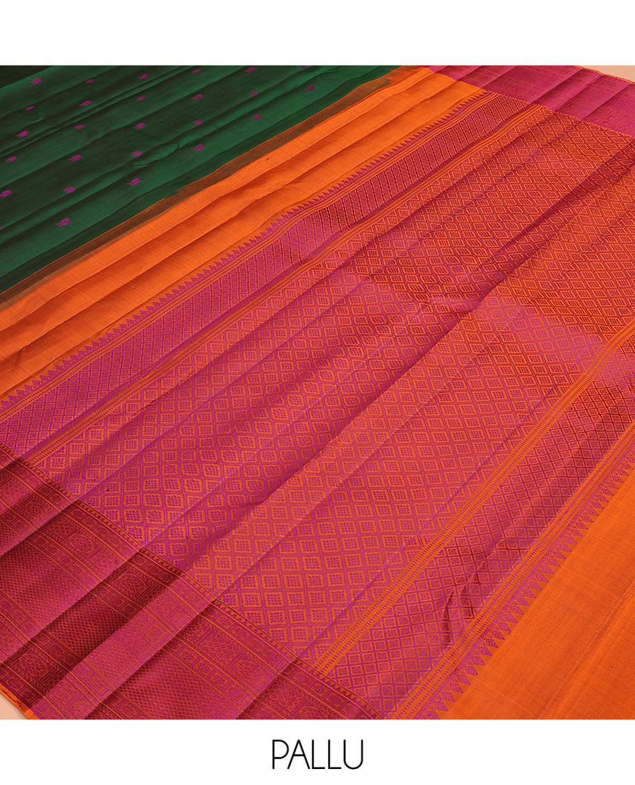 Green Kanchipuram Silk Saree