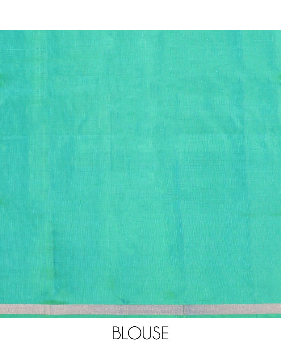 Red Mayuri Lite Silk Mix Saree