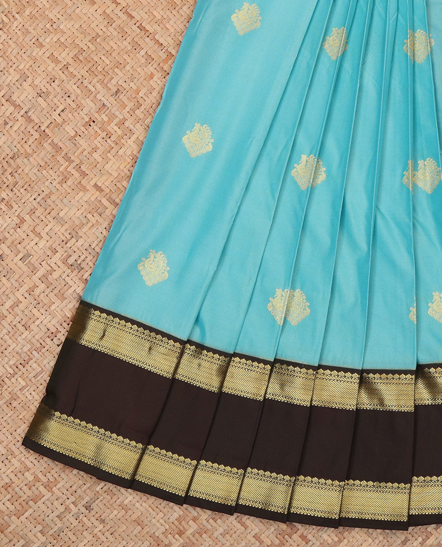 Blue Budget Silk Saree