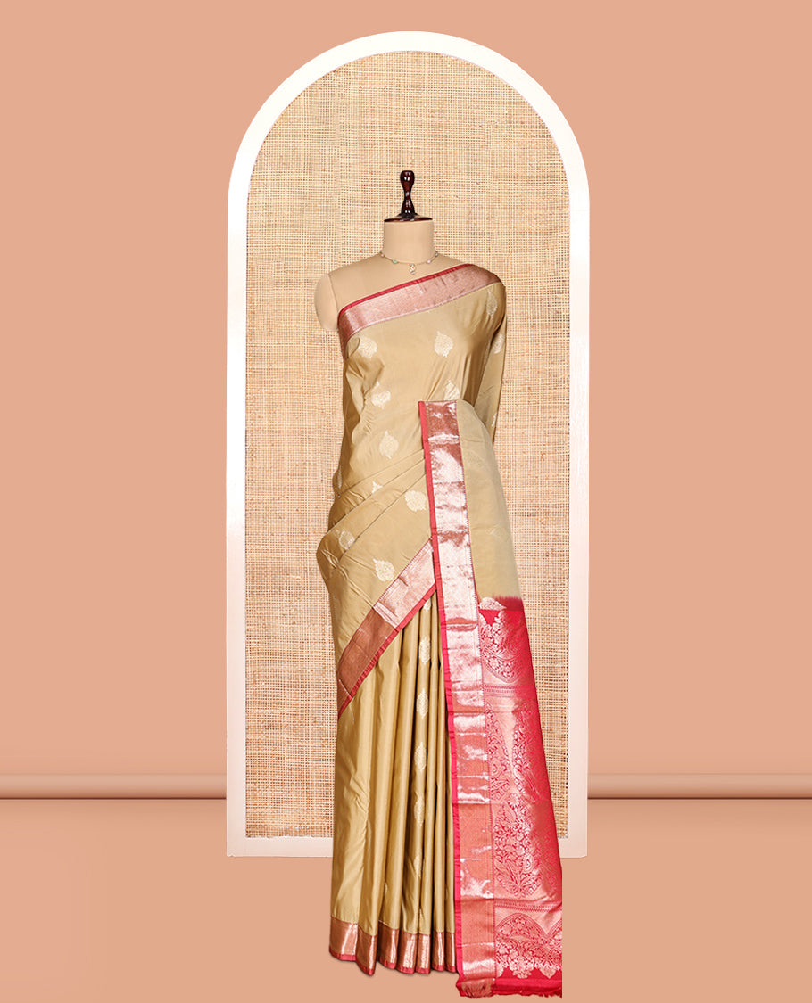 Light Gold Gift Saree