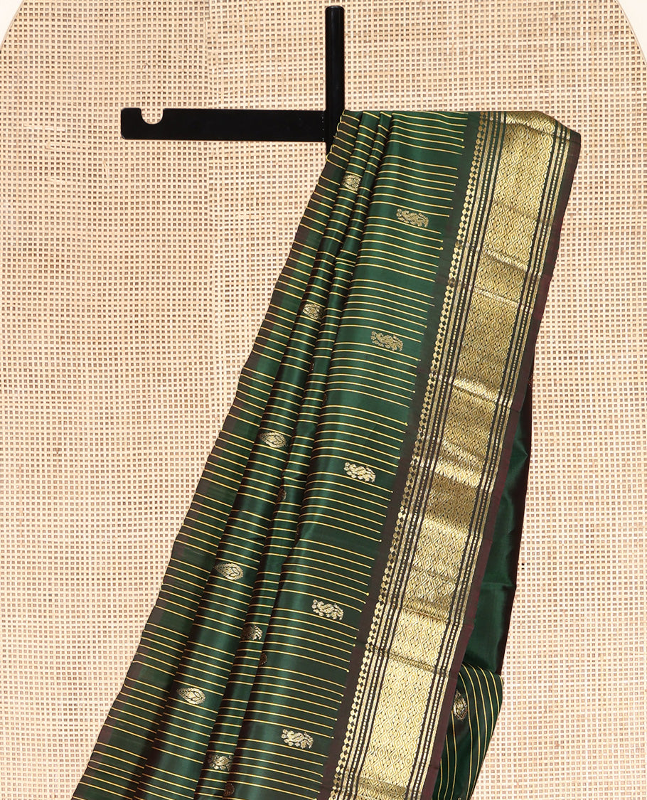 Green Kanchipuram Silk Saree