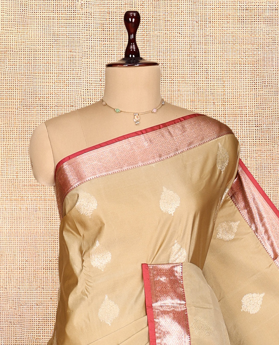 Light Gold Gift Saree