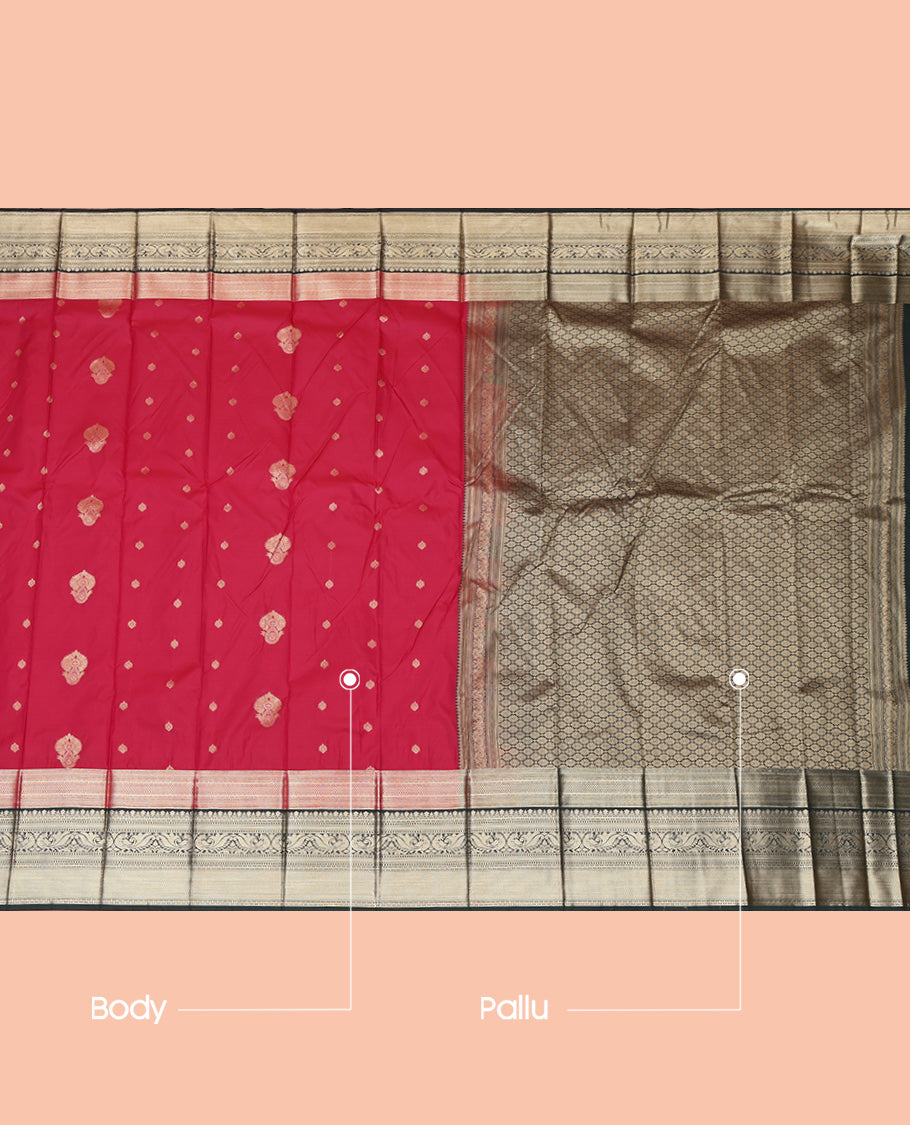 Red Traditional Budget Silk Saree