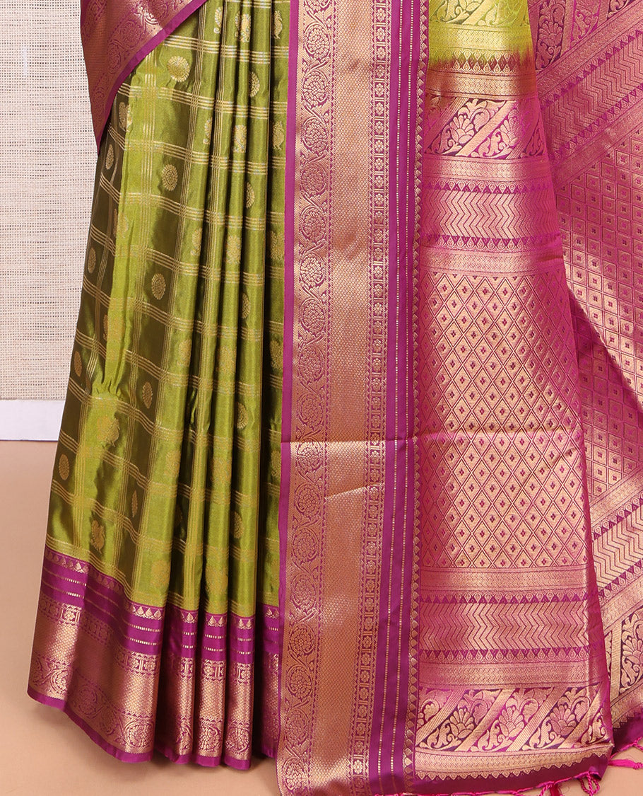 Green Budget Silk Saree