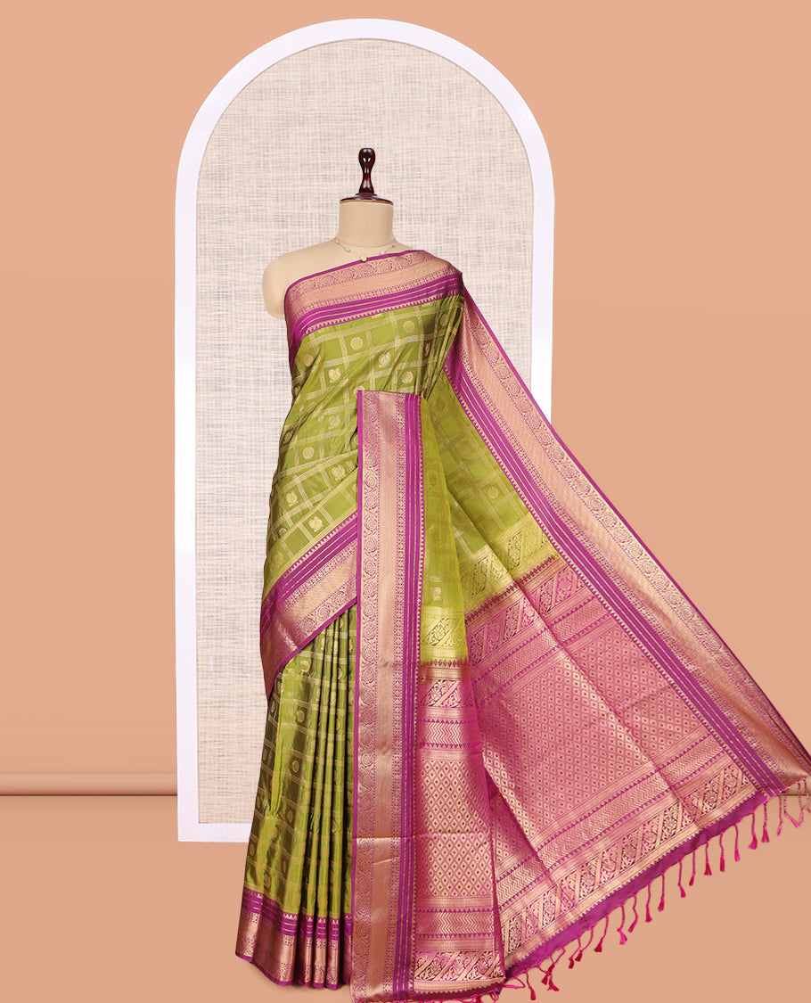 Green Budget Silk Saree