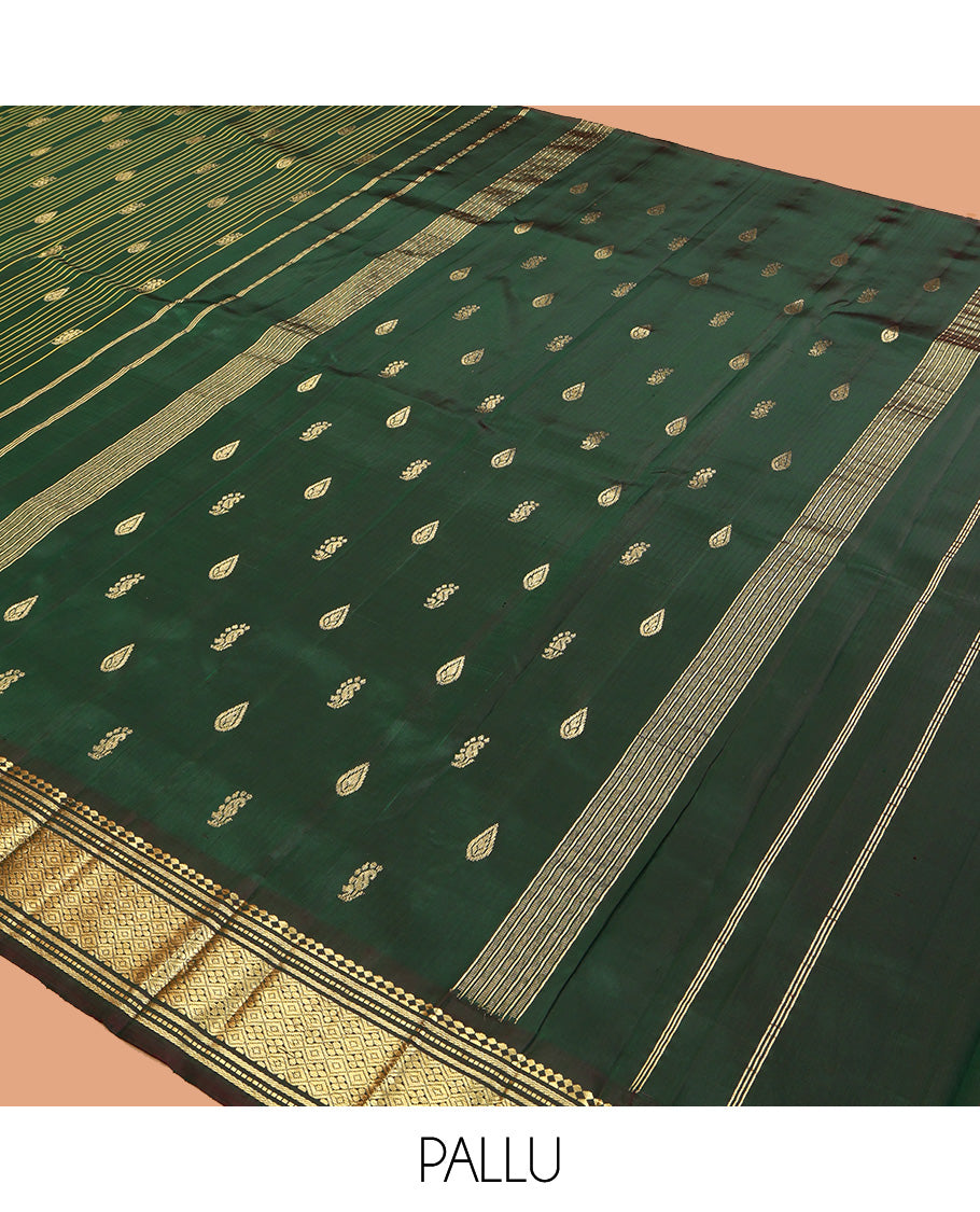 Green Kanchipuram Silk Saree