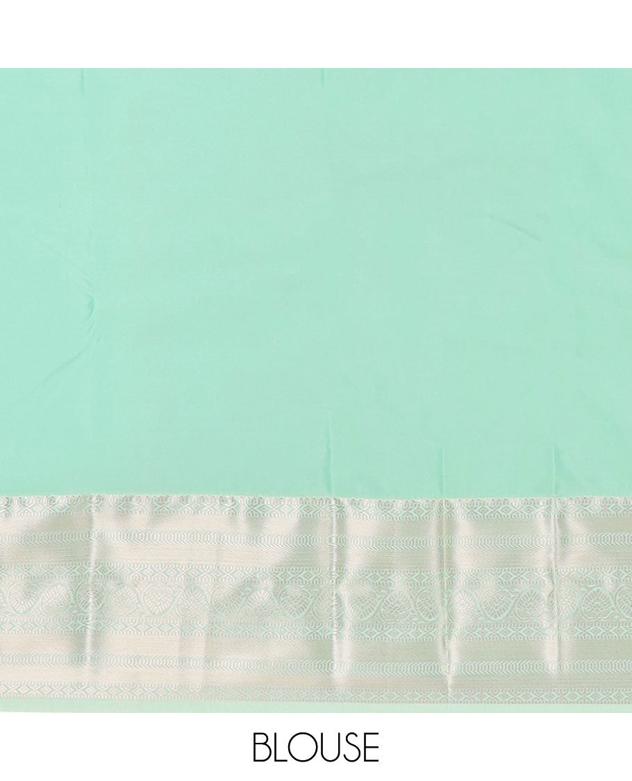 Maroon zari buttas gift saree, contrast traditional zari design border, and zari design pallu