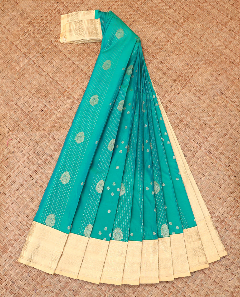 Blue Budget Silk Saree